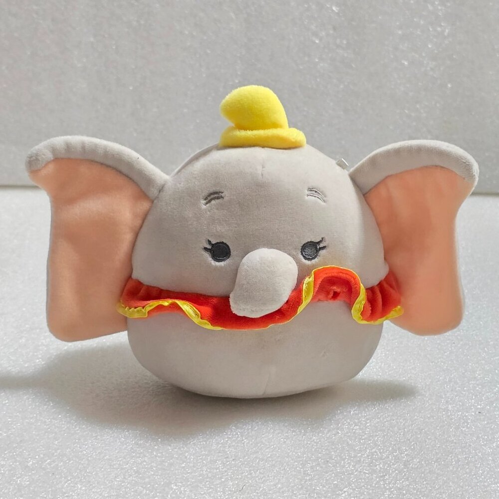 Disney DUMBO Elephant Circus Small Squishmallows Plush Kellytoy Jazwares 6"Tx8"W